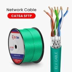elv cable products range network cable cag5e cable cat6 cable cat6a cable cat7 cable cat8 cable ethernet cable fiber cable ftth cable outdoor cable  network cable Cat6a S-Ftp 23awg Aqua Color