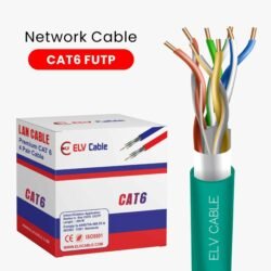  Cat6 F-Utp 23awg 4pair cable 305M Aqua Color
