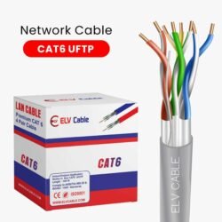 Cat6 U-Ftp 23awg 4pair cable 305M Grey Color